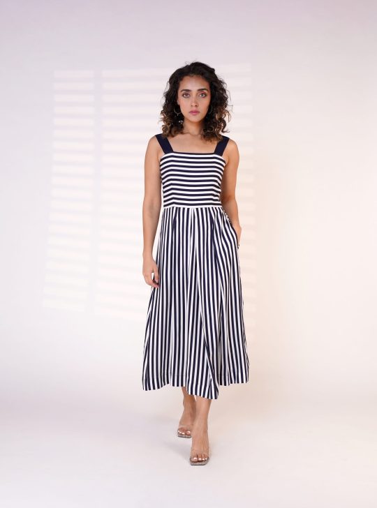 The Riviera Striper Dress